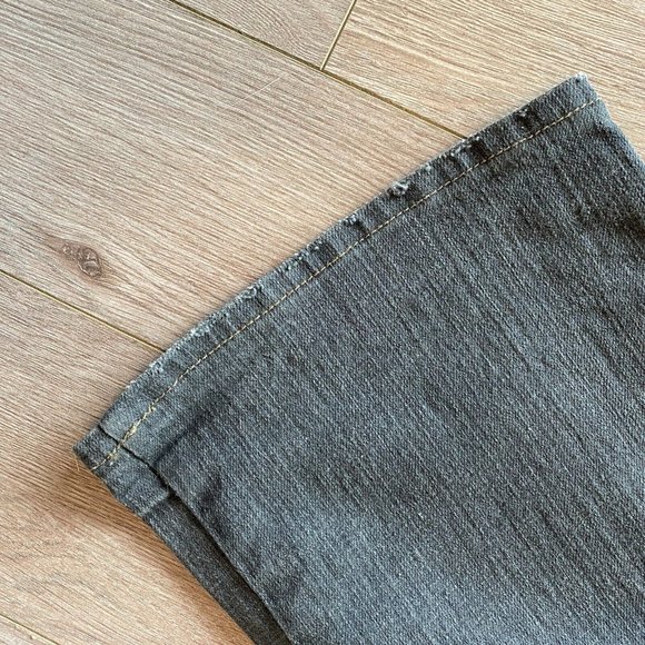 Vintage Buffalo Jeans David Bitton Driven Dyed Gray Men's Size 33x32 - Picture 11 of 15
